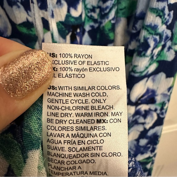 WHBM Strapless Maxi Coverup Dress Size XL - Picture 10 of 11